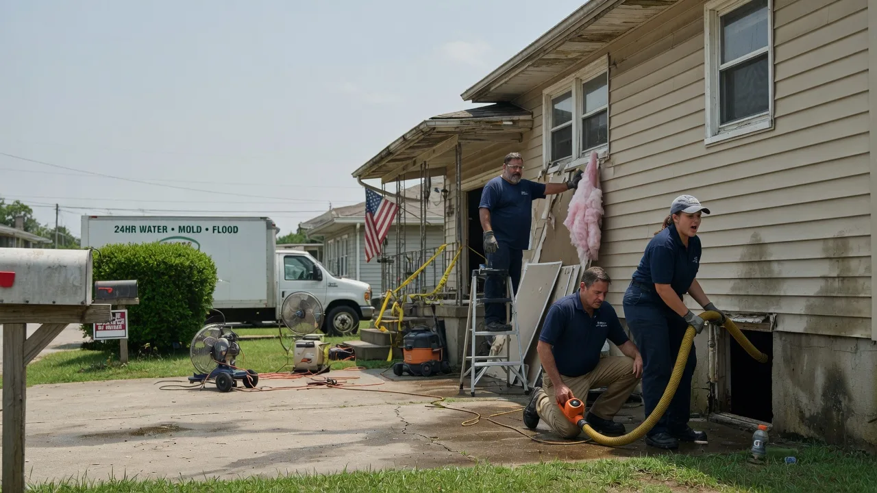 Water Damage Repair in Luxor, PA near me